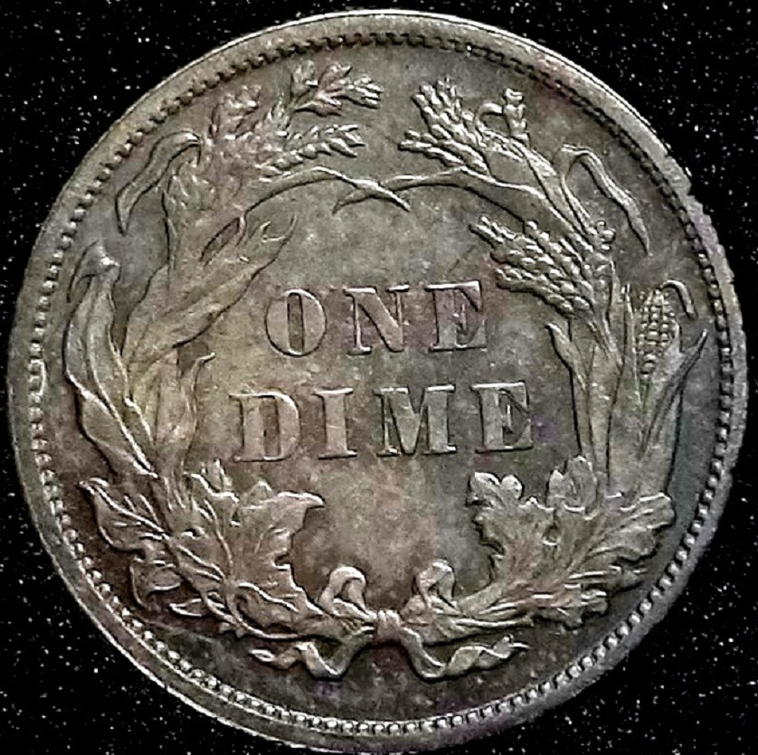 1877-Seated-Liberty-Dime-...-Grade,-And-Proof-Or-Business-Strike